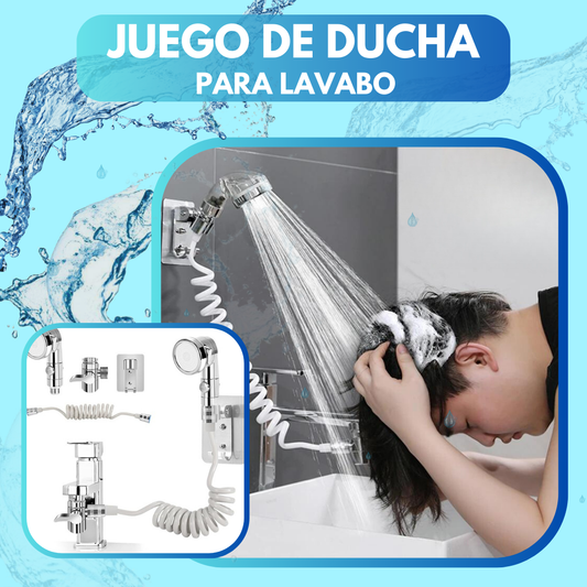 Juego de ducha de lavabo