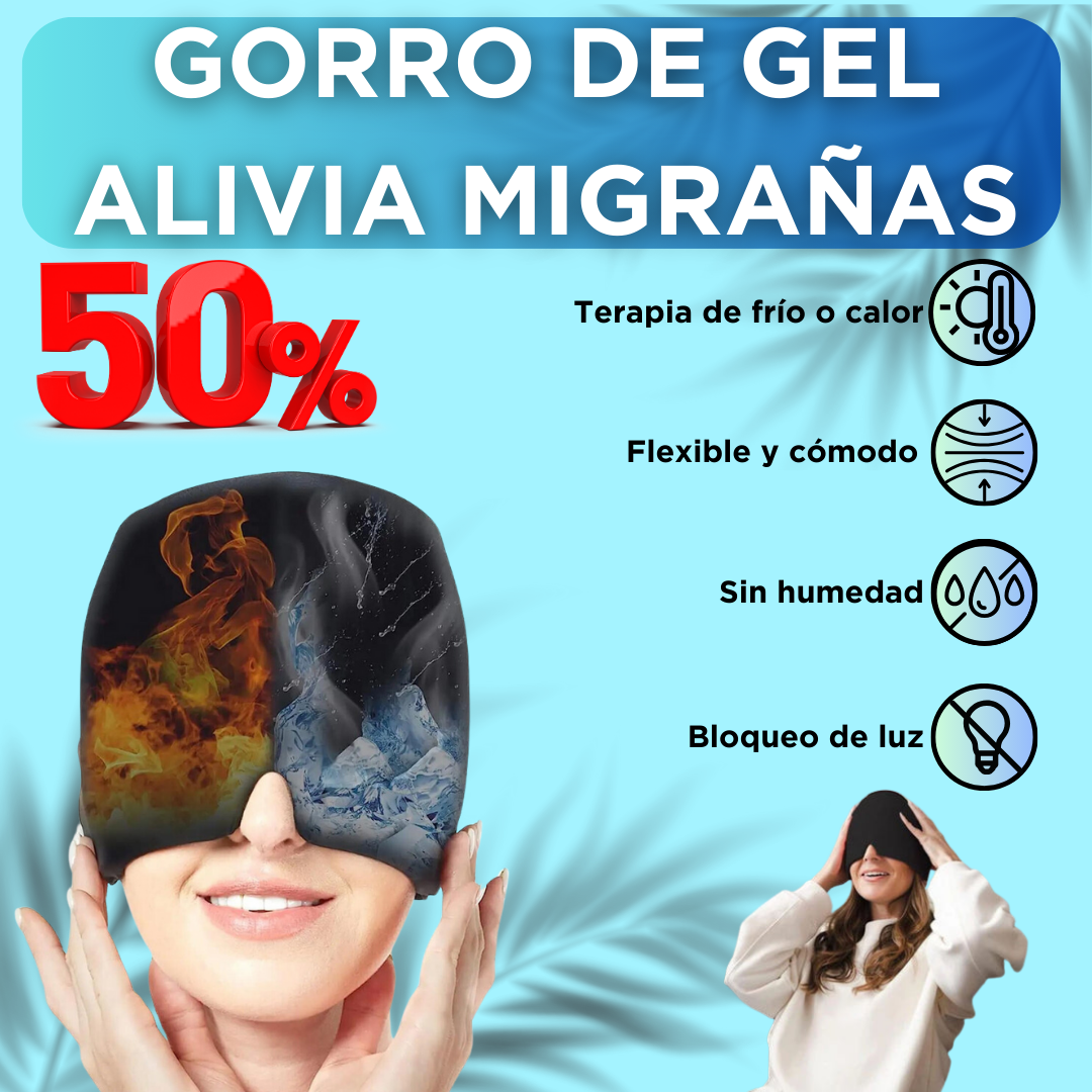 Gorro de Gel Alivia Migrañas